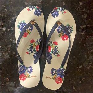 Tory Burch Printed Thin Flipflop